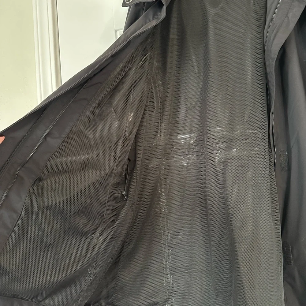 Helly Hansen Black Raincoat w/Liner XL - Picture 8 of 15